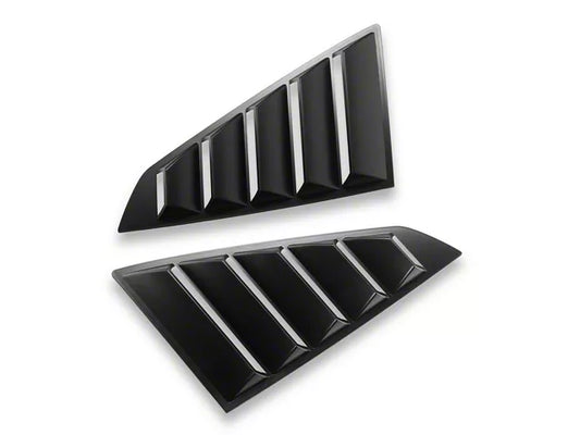 2024-2025 Mustang MP Concepts Quarter Window Louvers Matte Black