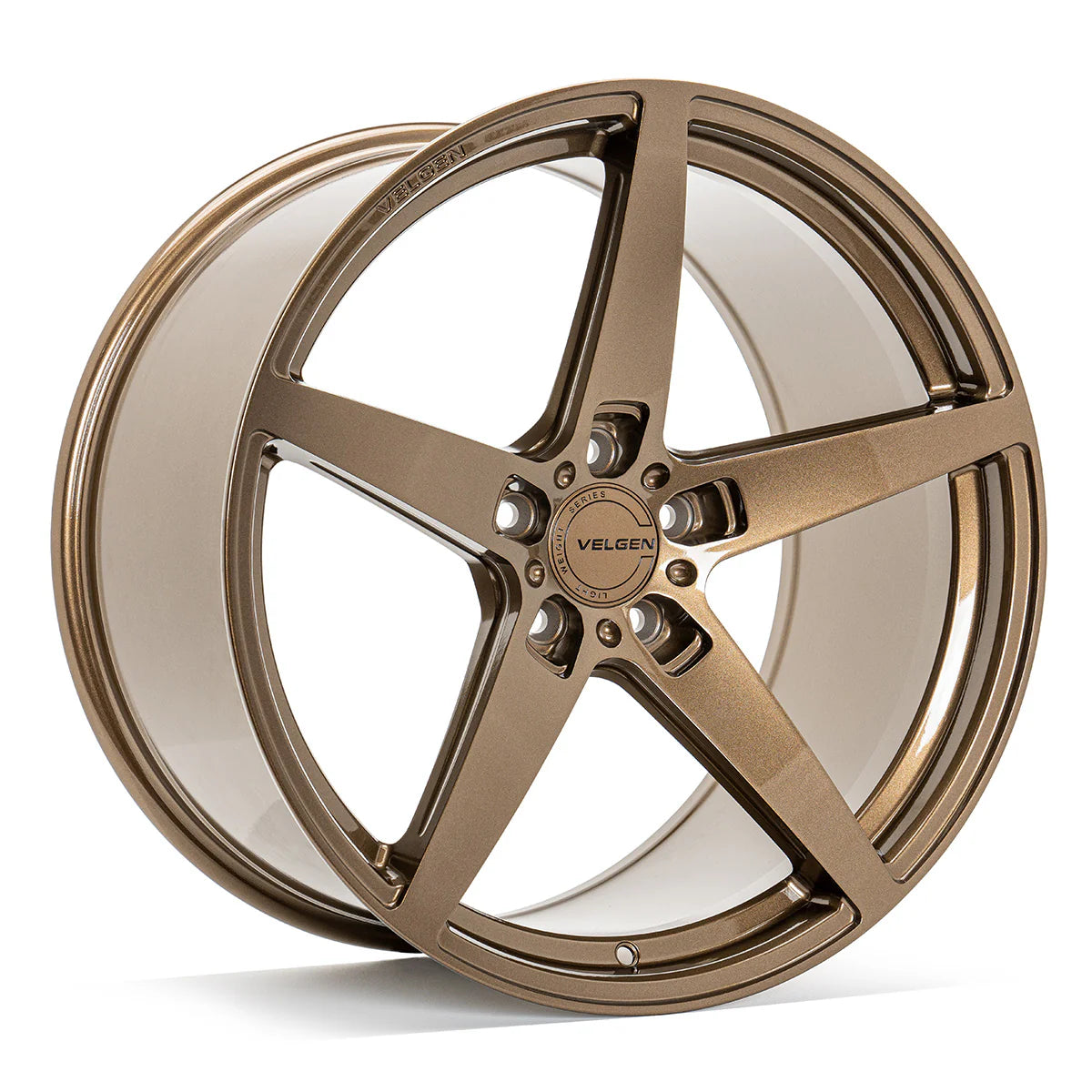 2005-2025 Mustang Velgen Classic5 V2 Gloss Bronze Wheel 20x10