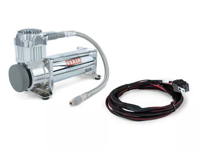 Air Lift Performance Second Compressor Kit; Chrome