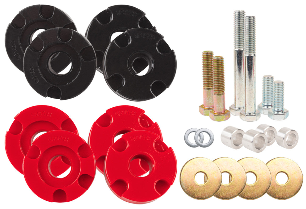 2015-2025 Steeda Mustang Adjustable Differential Bushing Insert System - Urethane