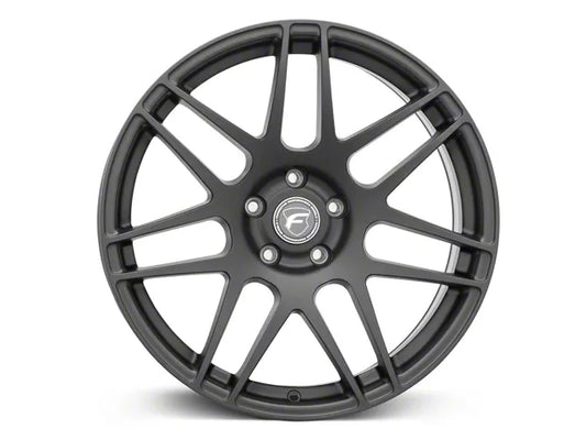 2010-2024 Mustang Forgestar F14 Monoblock Matte Black Wheel Rear Only 19x11