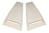 2010-2014 Cervini's Quarter Window Scoops; Unpainted