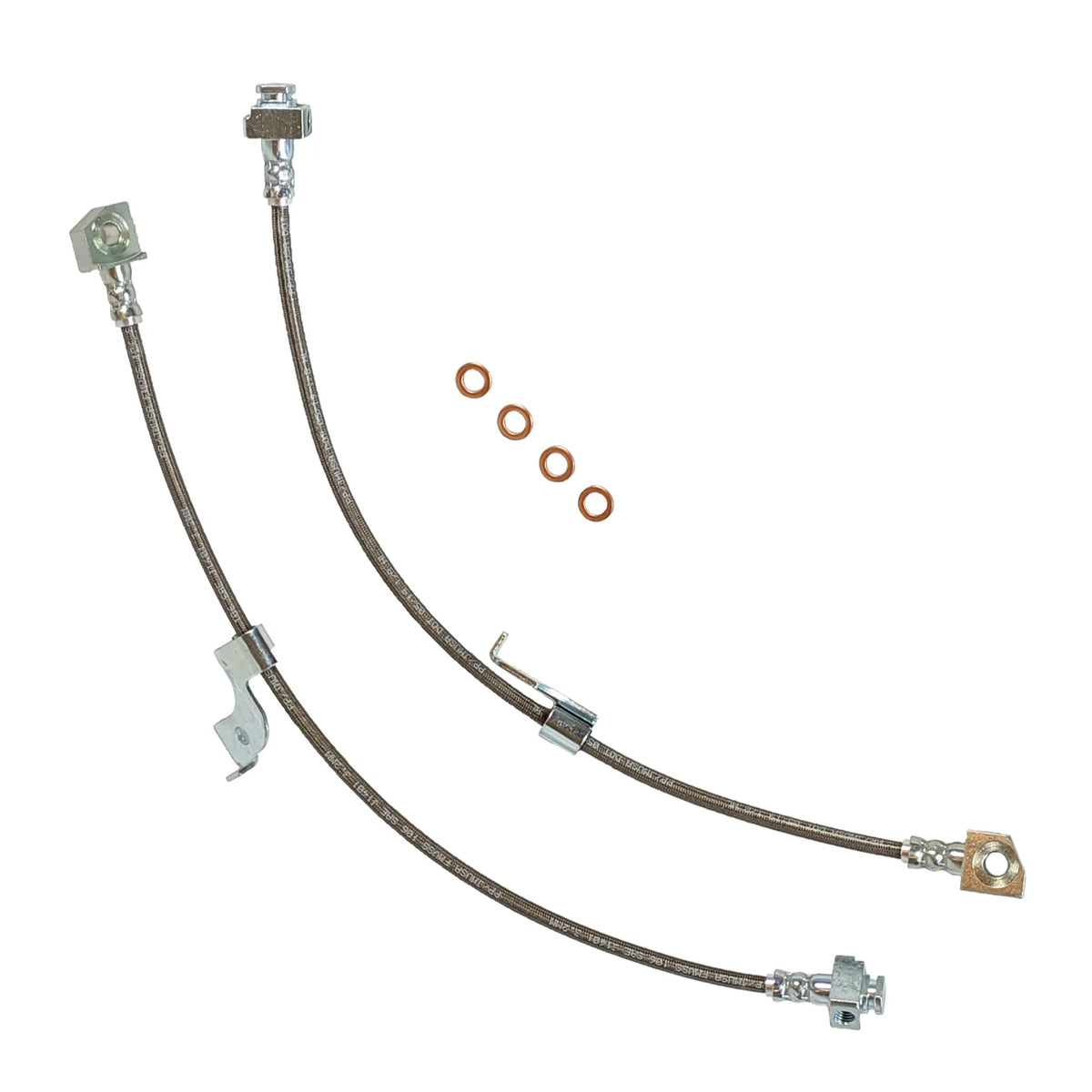2015-2023 Mustang J&M Stainless Steel Brake Hose Kit All Models