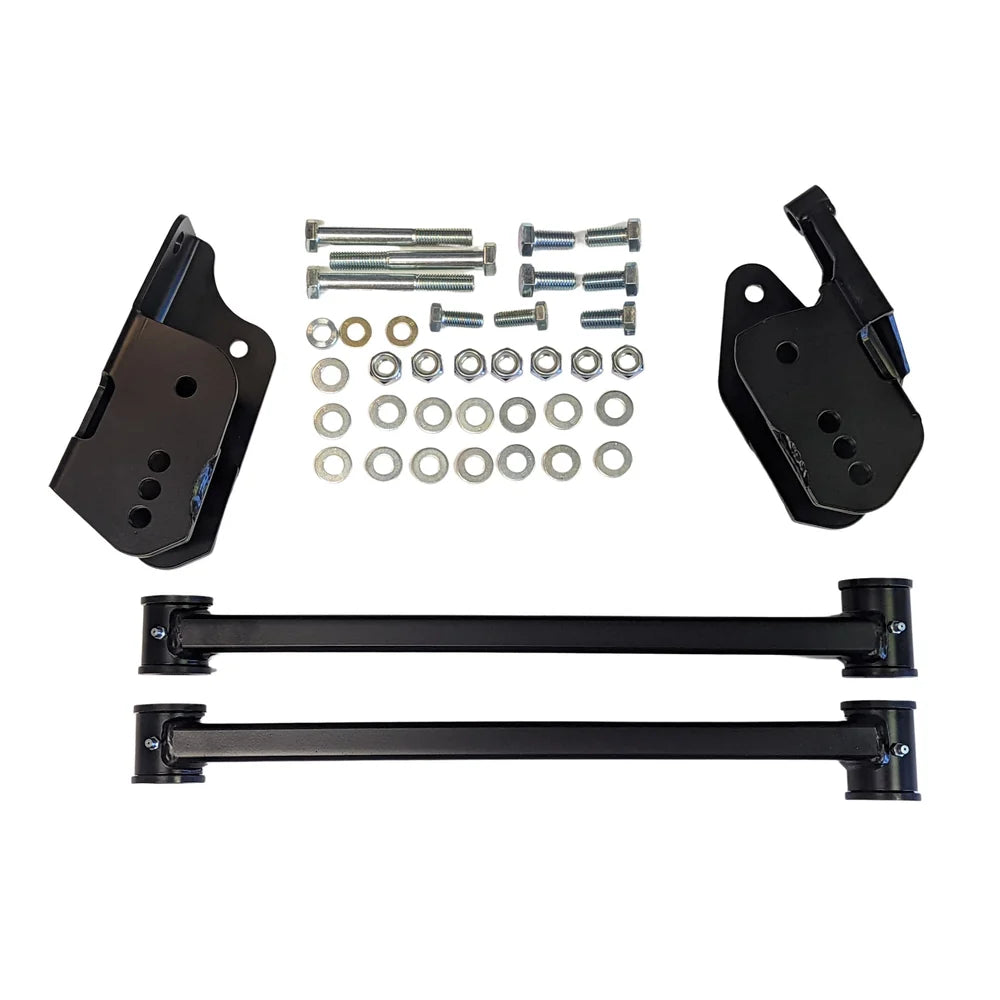 2005-2014 Mustang J&M Stage 1 Launch Kit - Boxed Lower Control Arms & Relocation Brackets
