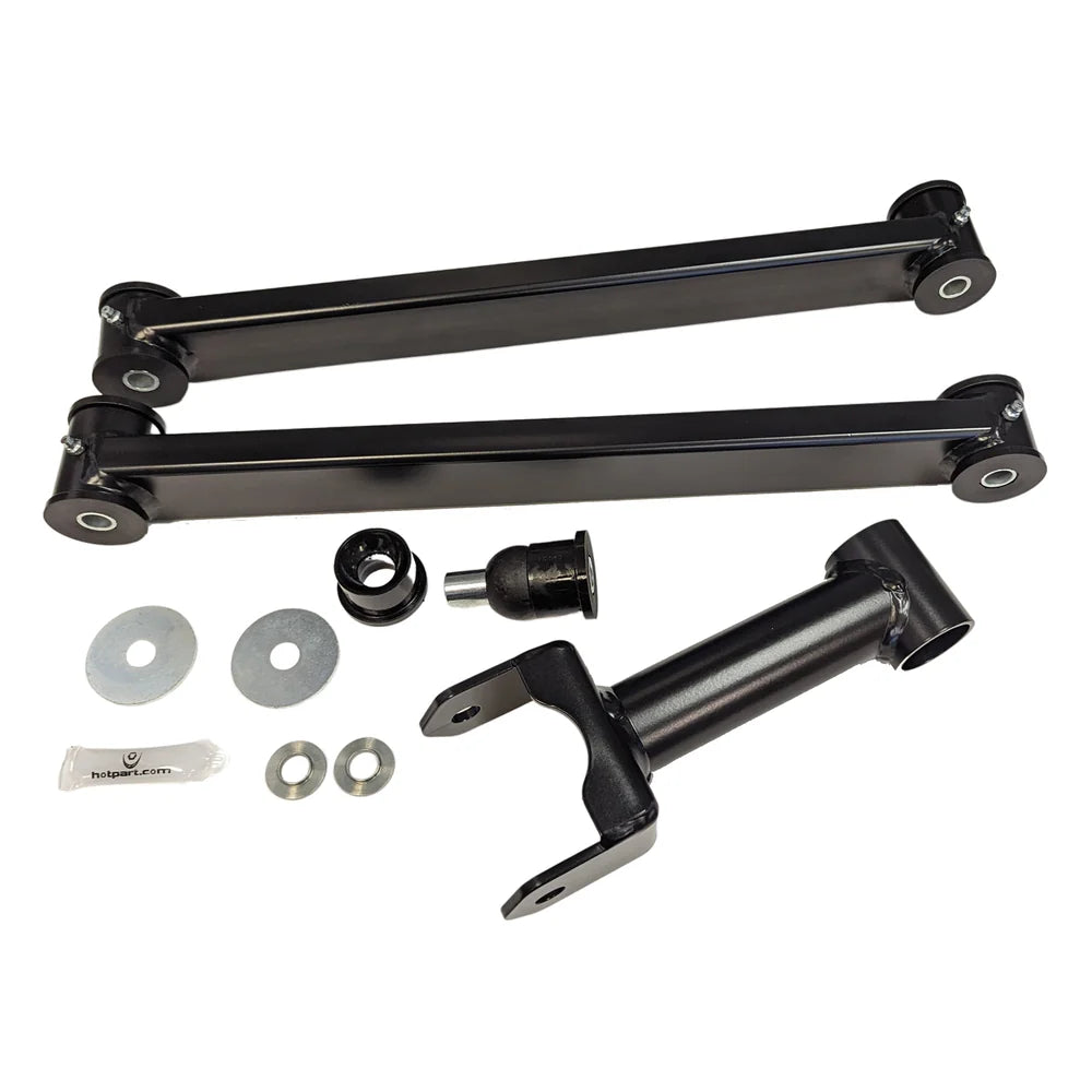 2005-2010 Mustang J&M Lower & Upper Control Arm Launch Kit - Boxed Lowers & Poly-Ball Upper