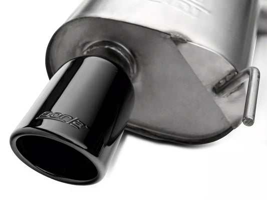 2015-2017 Mustang GT Borla Atak Axle Back Black Chrome Tips