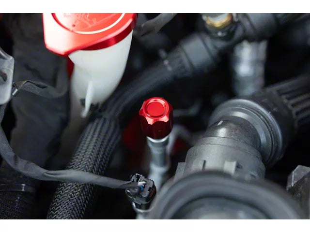 2015-2025 Mustang Fathouse Performance Billet AC Line Cap Kit