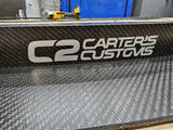 Carter's Customs 1987-1993 Saleen C2 Fiber Front Splitter