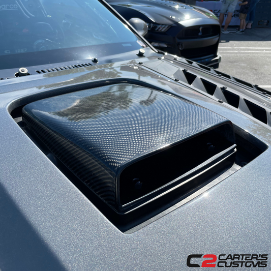 Carter's Customs Carbon Fiber Mach 1 Shaker Hood Scoop