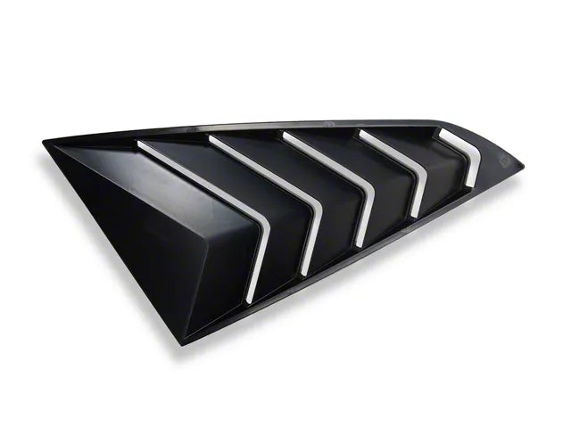 2024-2025 Mustang SpeedForm Sport Quarter Window Louvers Matte Black