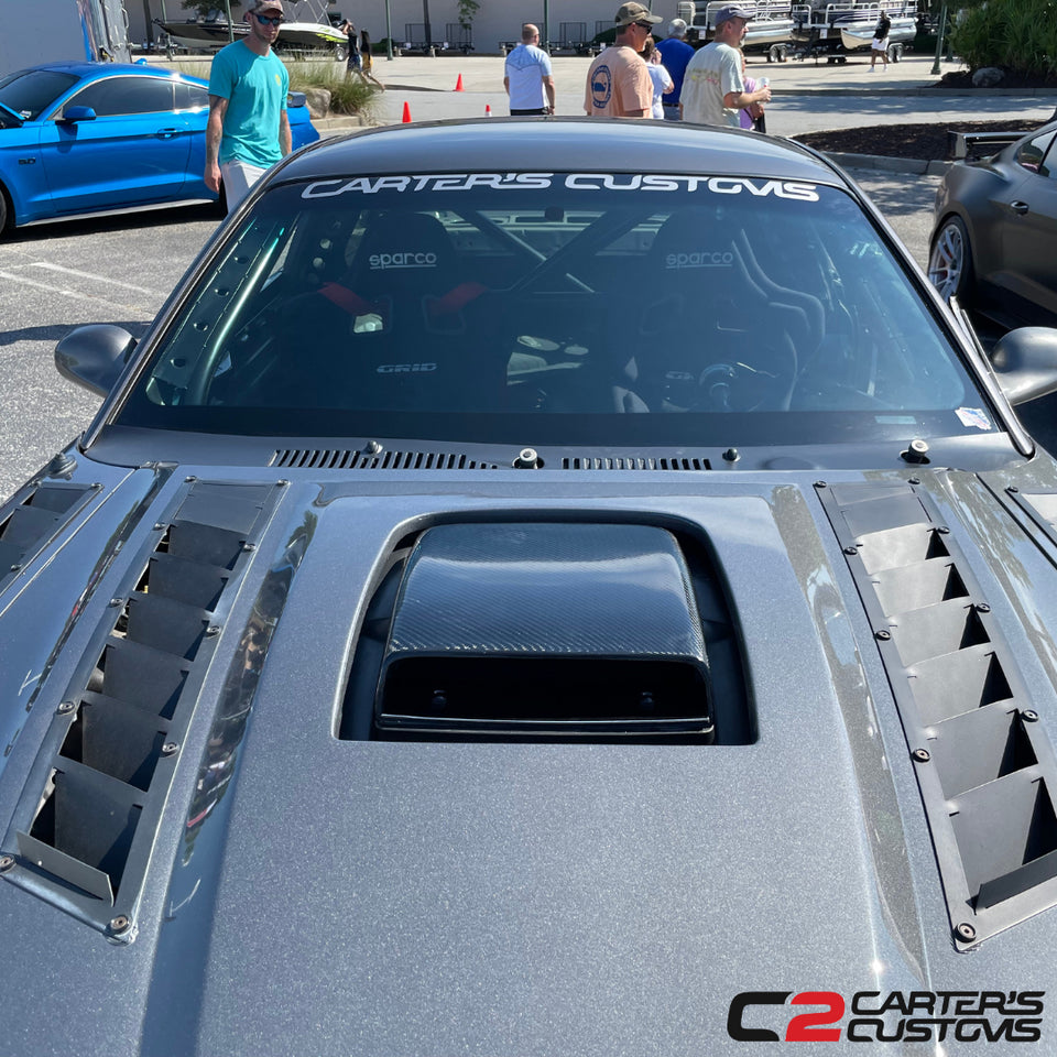 Carter's Customs Carbon Fiber Mach 1 Shaker Hood Scoop