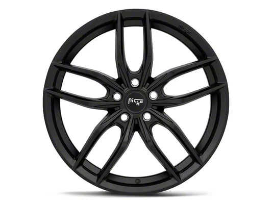 2005-2025 Niche Vosso Matte Black Wheel; 20x10; 40mm Offset