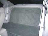 1999-2004 SpeedForm Rear Seat Delete Kit; Charcoal