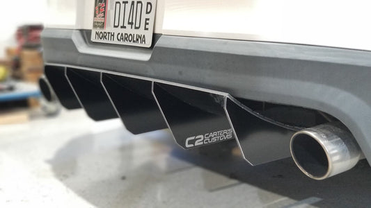 Carter's Customs 2005-2014 California Special/GT500 Rear Diffuser Race