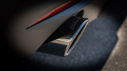 2024-2025 w/o Active Exhaust Borla S-Type Axle-Back Exhaust with Black Chrome Tips