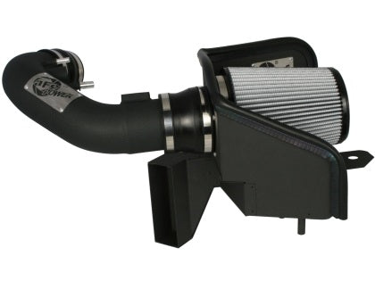 2011-2014 AFE Magnum FORCE Stage-2 Cold Air Intake with Pro DRY S Filter; Black