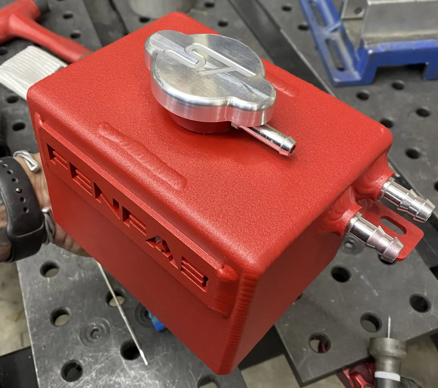 FENFABrication 2020+ Ford Explorer ST Aluminum Coolant Tank