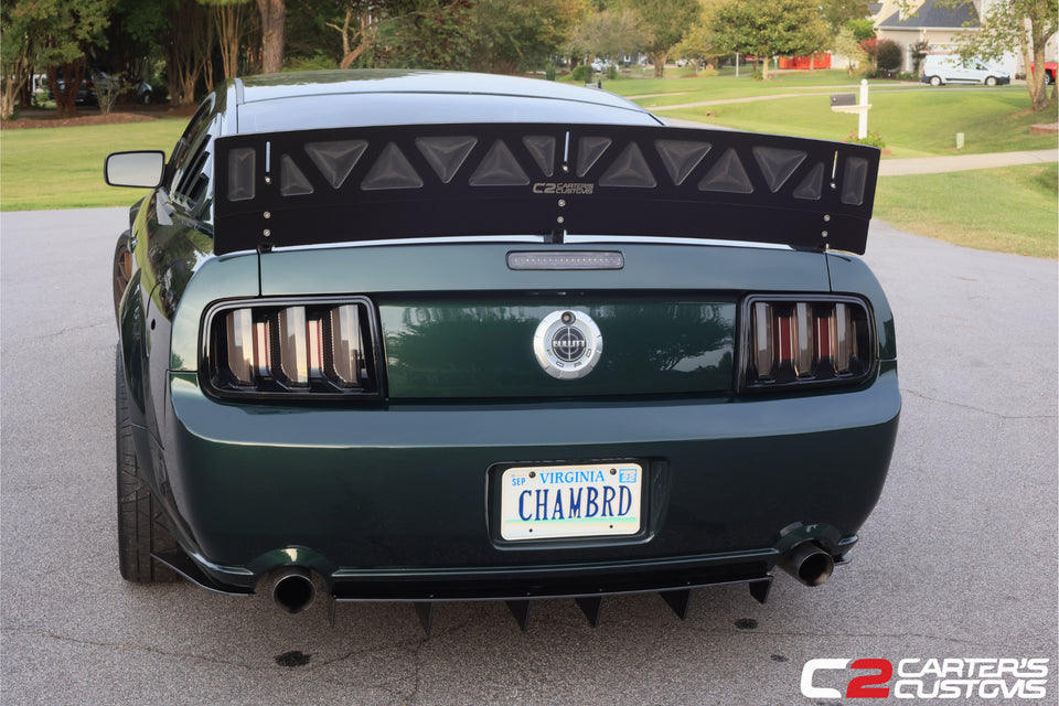 Carter's Customs 2005-2009 Mustang Gen 2 Adjustable Race Spoiler