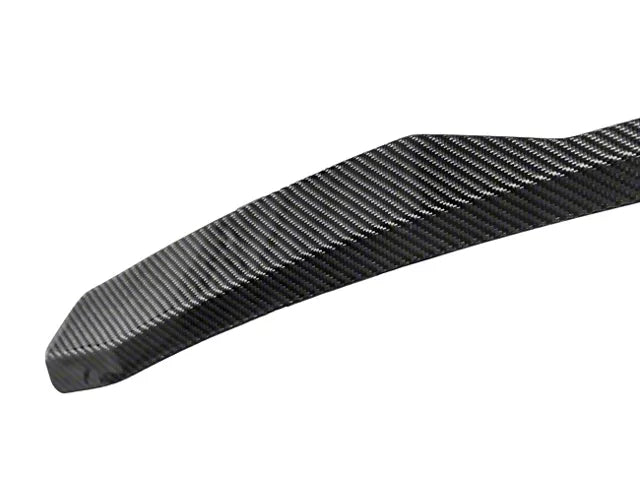 2024-2025 Mustang Performance Pack Rear Spoiler Gurney Flap; Carbon Fiber