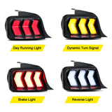 2005-2009 Mustang S650 Euro Style Taillights - RGB