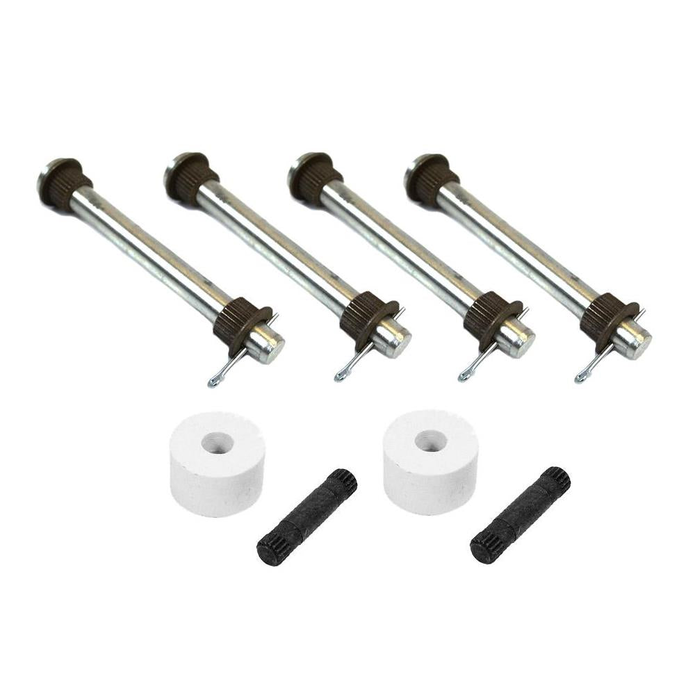 1979-1993 Mustang Master Door Hinge Pin & Bushing Kit - Severely Worn Hinges