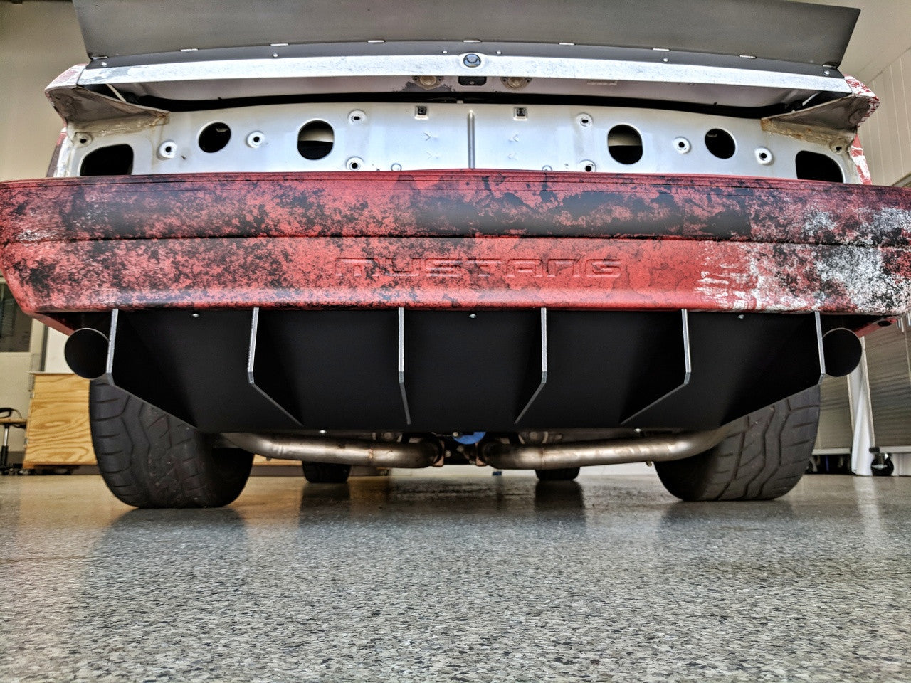 Carter's Customs 1987-1993 LX Rear Diffuser