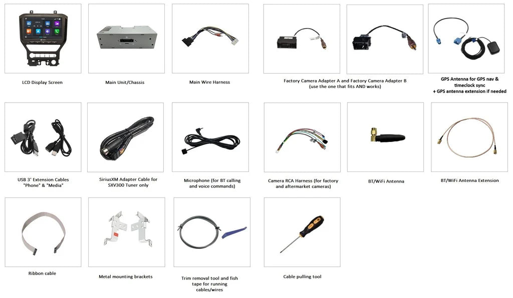 Dynavin 9 D9-MST2015H Plus Radio Navigation System for Ford Mustang 2015-2023 PREMIUM MODEL CAR