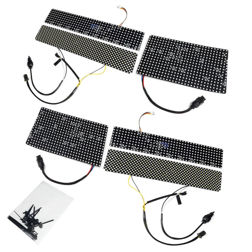 1987-1993 Mustang GT Oracle Dynamic Sequential Retro LED Taillight Conversion Kit