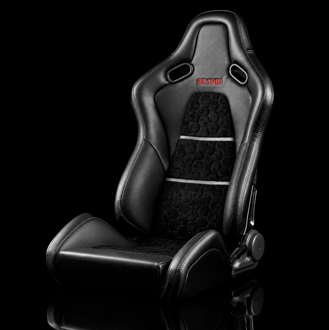 Braum Falcon-S Composite Carbon Fiber Honeycomb Shell Reclining Seats
