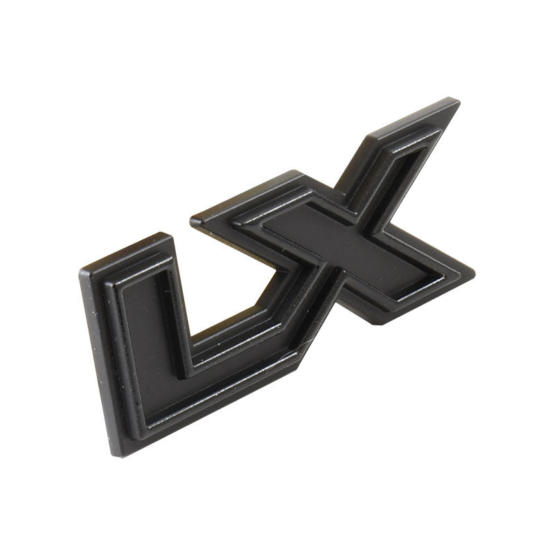 1984-1993 Mustang LX Black Deck Lid Emblem