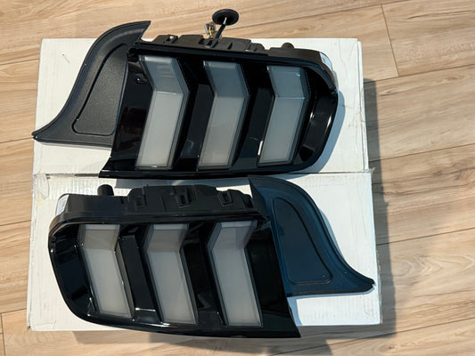 2015-2023 Ford Mustang RGB s650 style Euro Taillights - Clear or Smoked