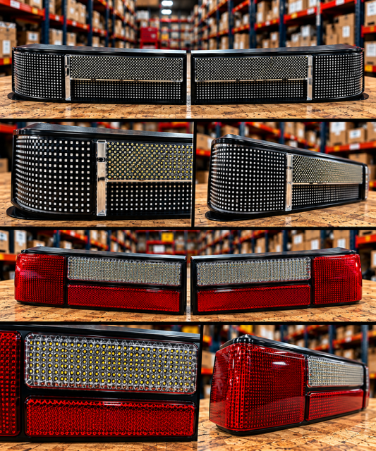 1987-1993 Mustang LX Oracle LED Tail Light Complete Kit Plug & Play