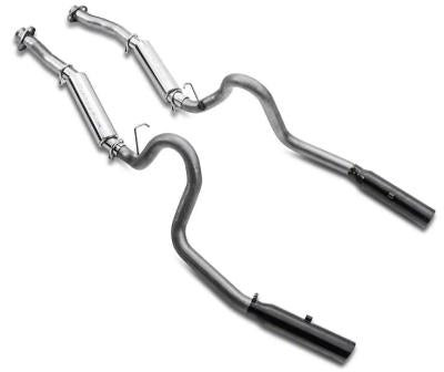 1986-2004 Pypes Pype-Bomb Cat-Back Exhaust System with Black Tips