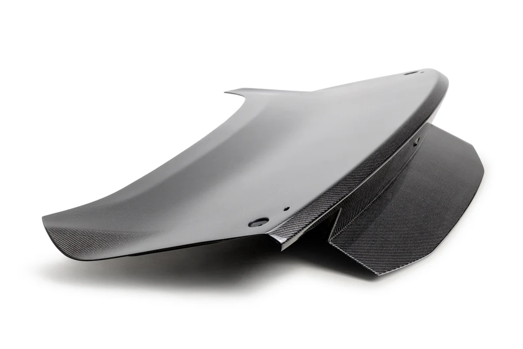 2024-2025 Mustang Anderson Composites Double-Sided Carbon Fiber 1-Piece Type-AC Decklid w/Spoiler Mounting Holes