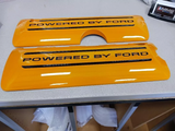 2011-2017 Mustang GT & 2015-2020 GT350 Coil Covers Paint Matched Black Letters Accents