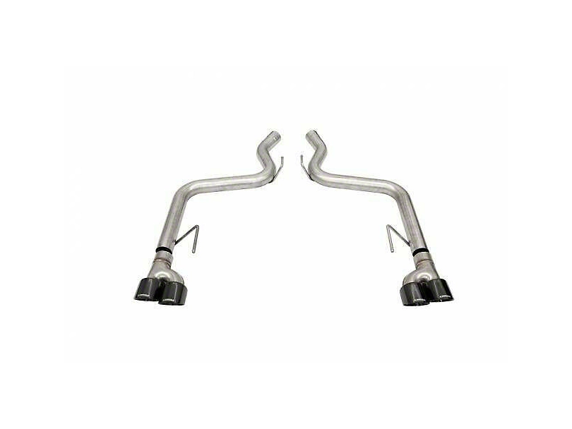 2018-2023 Mustang GT w/o Active Corsa Track Series Axle-Back Exhaust with Black Tips