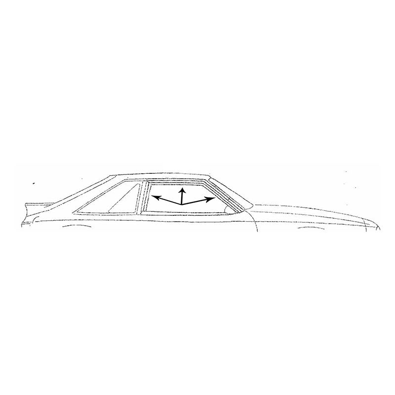 1979-1993 Mustang Run Channel Weatherstrip Set