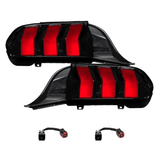 2024-2025 Ford Mustang Form Lighting Sequential LED Tail Lights (Pair)