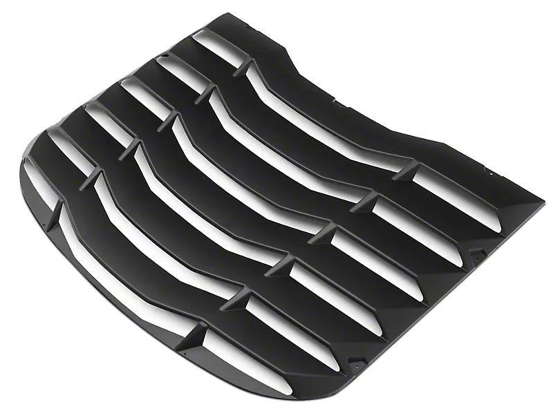 2015-2025 Mustang MP Concepts Rear Window Louvers Matte Black