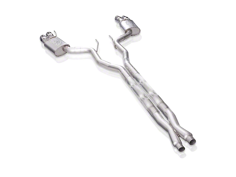 2018-2023 Mustang GT w/o Active Stainless Works Legend Series Cat-Back Exhaust with H-Pipe; Performance Connect