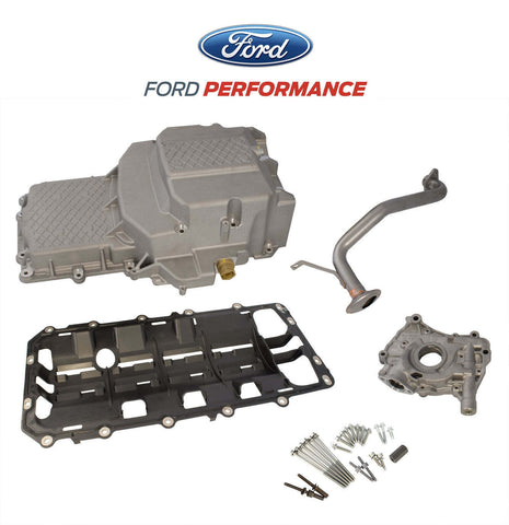 2011-2023 Mustang GT 5.0L Ford M-6675-M52S Engine Oil Pump & Pan