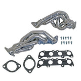2011-2014 Mustang GT BBK 1-3/4-Inch Tuned Length Shorty Headers Polished Silver Ceramic