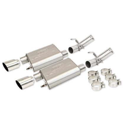 2005-2010 Mustang GT BBK Varitune Axle-Back Exhaust (Stainless Steel)