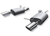 2011-2014 Mustang V6 Borla ATAK Axle-Back Exhaust with Polished Tips
