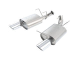 2011-2012 Mustang GT500 Borla ATAK Axle-Back Exhaust with Polished Tips