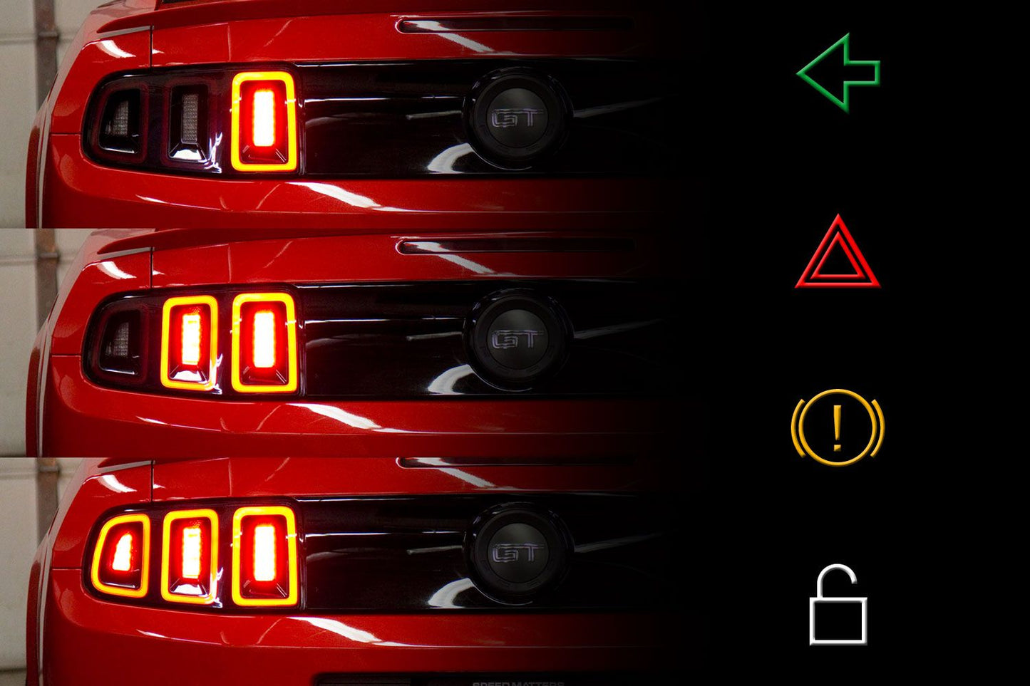 2010-2023 Mustang Diode Dynamics Taillight Sequence Pair