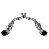 2005-2010 Mustang GT w/ Long Tube Headers Kooks Catted X-Pipe
