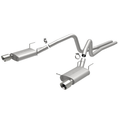 2013-2014 Mustang V6 Magnaflow Street Series Cat-Back Exhaust with 4-Inch Tips