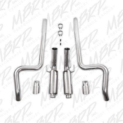 2011-2012 GT500 MBRP 3-Inch Pro Series Cat-Back Exhaust Race Version