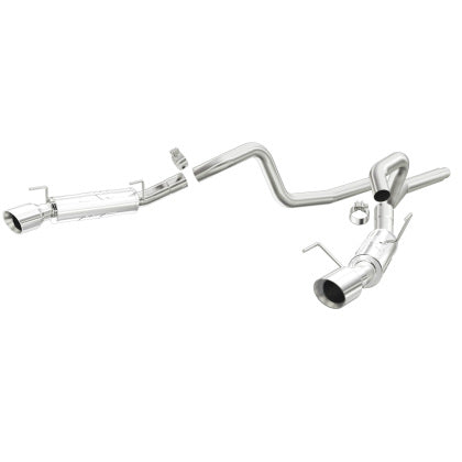 2005-2009 Mustang GT and GT500 Magnaflow 3-Inch Competition Series Cat-Back Exhaust with Polished Tips